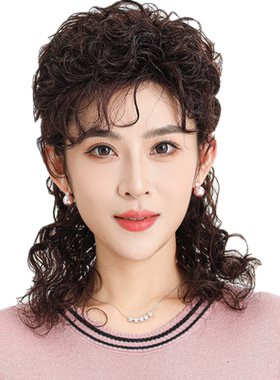 黛丽丝真人发丝假发女长发长卷发