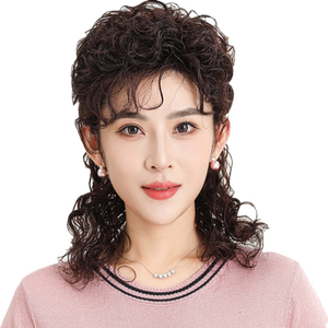 黛丽丝真人发丝假发女长发长卷发