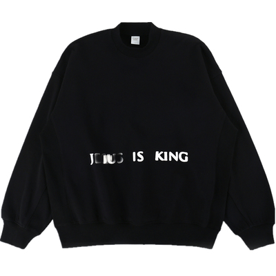 侃爷印花卫衣嘻哈外套