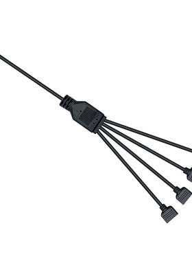 风扇集线器主板5v3针延长线华硕ARGB神光同步12V4针一分二3拓展线