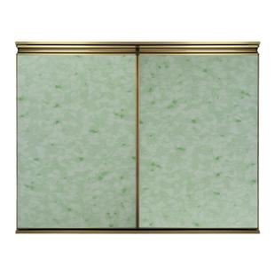 铝合金橱柜门定做钢化玻璃自装订制晶钢门框订做瓷砖灶台定制门板