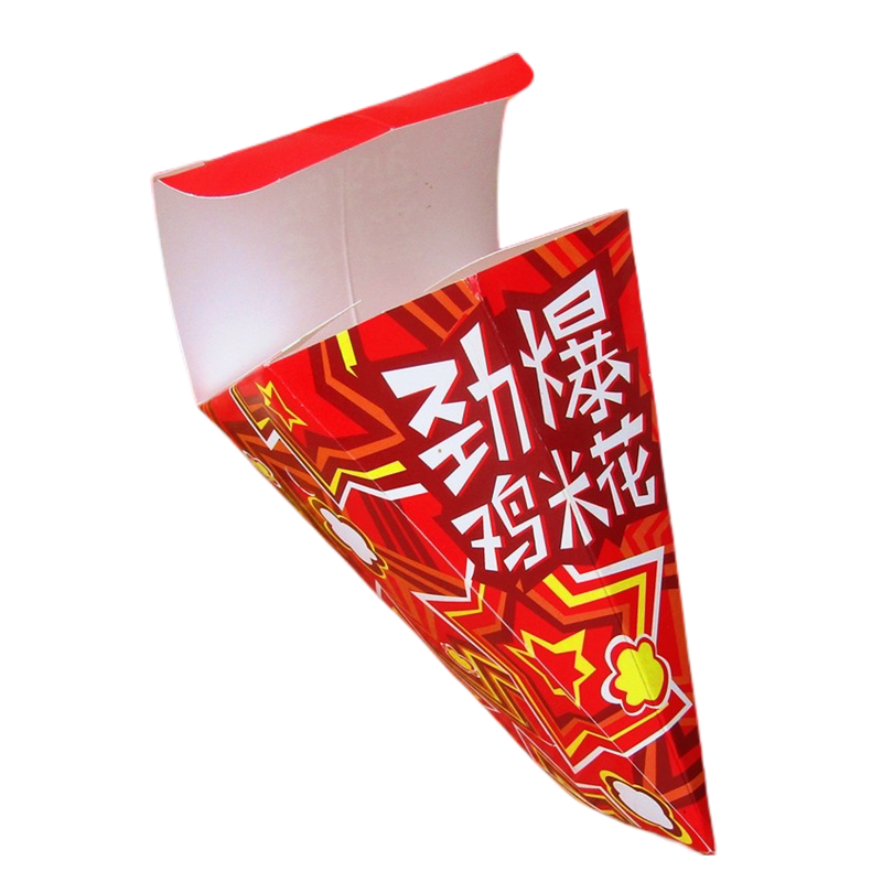 300个劲爆鸡米花盒 一次性免折外卖小中大号小吃鸡块打包袋包邮
