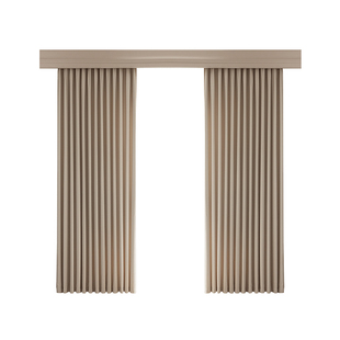 卧室窗帘全遮光2025新款客厅轻奢高级感双面棉麻防晒遮阳隔热飘窗