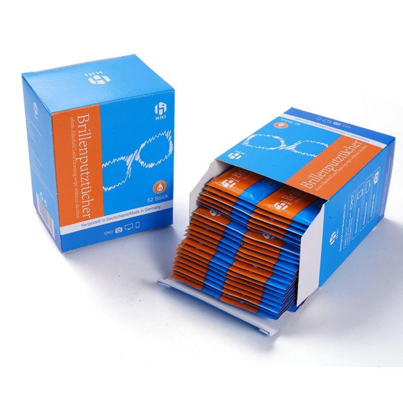 单反相机 擦镜头纸清洁纸镜头布擦镜纸湿巾 眼镜纸4盒52片共208片