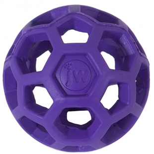 美国Petmate宠物狗玩具 JW几何球益智漏食 天然橡胶镂空球 大型犬