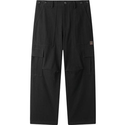 【断码钜惠】太平鸟男装休闲裤直筒工装户外伞兵裤大口袋运动裤