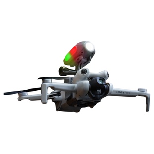 Sunnylife适用于大疆Mini 4 Pro挂载件探照灯Action 4/GoPro12运动相机支架套装配件