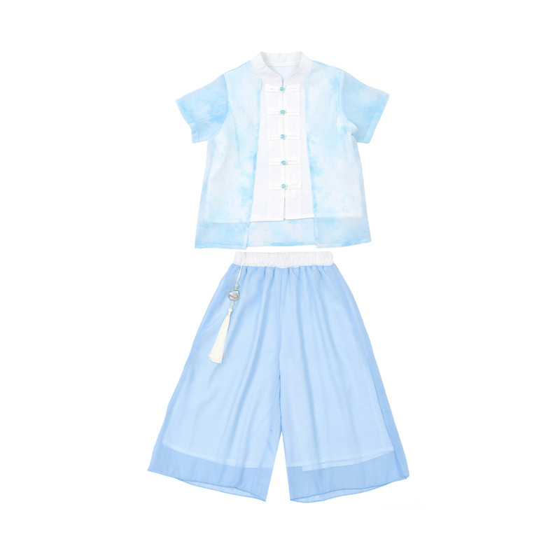 男女童汉服国学夏季演出服