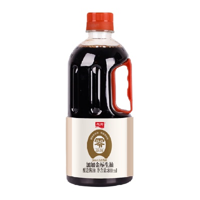 加加蒸鱼0添加特金标生抽800ml