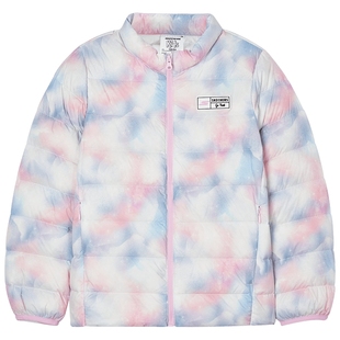 Skechers斯凯奇羽绒服男女童冬季新款梭织短款儿童舒适休闲外套