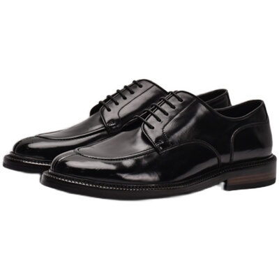 viplander植鞣英伦休闲德比皮鞋