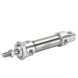 亚德客不锈钢迷你气缸MA16/20/25/32*15X25x30X50X75X100X125-SCA