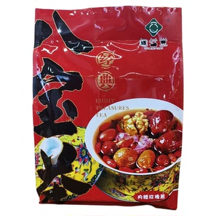 宁夏特产回茗堂经典八宝茶闽宁故事八宝茶盖碗茶玫瑰酱八宝盖碗茶