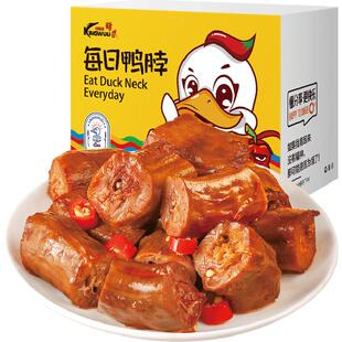 【绝味食品旗下】精武甜辣鸭脖卤味鸭货鸭肉零食小吃麻辣熟食