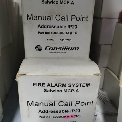议价MCP-A IP23 5200030-01A consilium火灾报警按钮全新原装现货