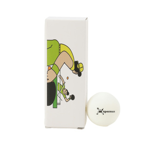 Xuperman 乒乓球3颗装白色40+有缝业余爱好训练