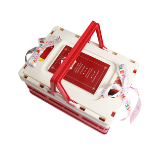 阿卷家宝宝诞生礼喜饼山姆零食满月伴手礼百日宴报喜周岁百天生日