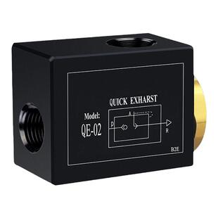 气动QE-02/03/04/01快排阀快速排气阀急排阀放气阀配件