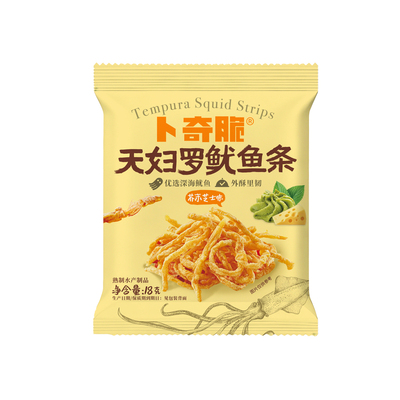 卜奇脆芥末味脆皮鱿鱼条