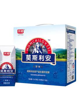 光明莫斯利安巴氏杀菌200g*12盒