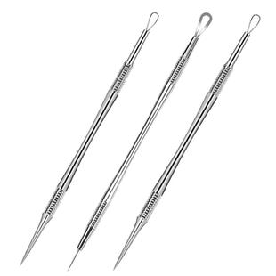 张小泉粉刺针粉刺夹细胞夹挑痘针美容院专用黑头暗疮针挤痘痘神器