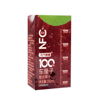 元气青春100%车厘子汁整箱10盒