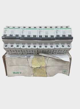 LOT 4pcs Schneider C60N 24348 3 Pole 6A Type C Miniature Cir