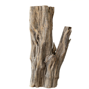 新中式实木落地花瓶诧寂风落地摆件干花花束套餐茶室禅意空间摆放