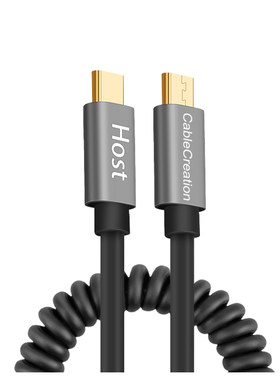 弹簧Typec转Microusb数据对拷线