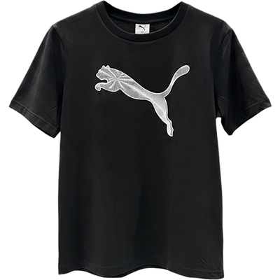 Puma/彪马官方正品GRAPHICS圆领T恤男图案休闲舒适短袖694512-01