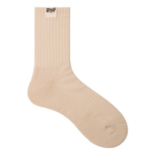 cityboy男士袜子冬季毛巾底加厚保暖街头长袜布标citywalk潮袜女