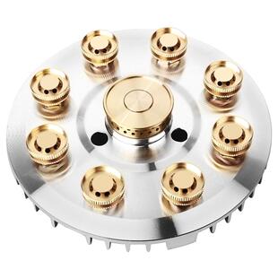 九腔猛火灶分火器火芯火盖盘九孔煤气燃气灶具炉头芯更换配件大全