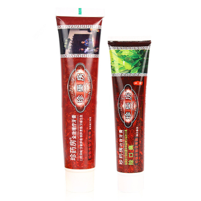 珍药房中药牙膏镇痛异味舒敏脱