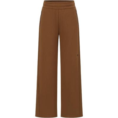 粒子狂热直筒女士针织加绒长裤