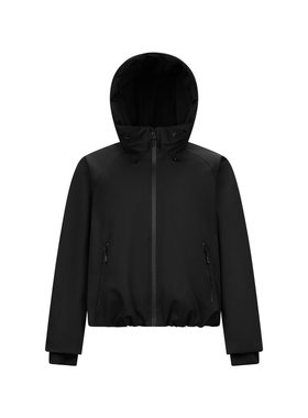 森马三防防风花苞轻薄羽绒服女