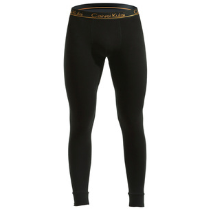 德磨绒保暖秋裤男抗静电发热抗菌二合一男士棉打底衬裤线裤νckν