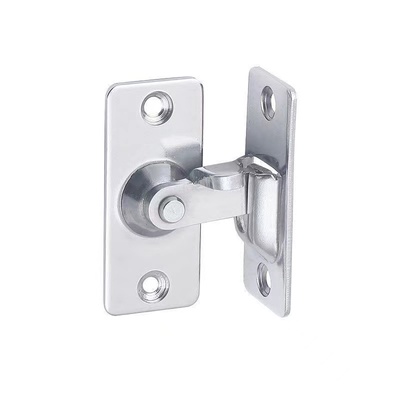 304不锈钢直角大号门扣精铸90度搭扣门锁防盗扣插销移门锁扣门锁