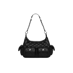 2801 “傲娇辣妹”摩登个性百搭斜挎单肩三角机车包Tri-Moto Hobo