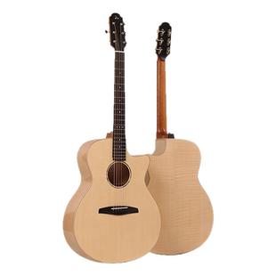 大树音乐屋 犊吉他Answer民谣指弹木吉他初学者ANS接柄革命性