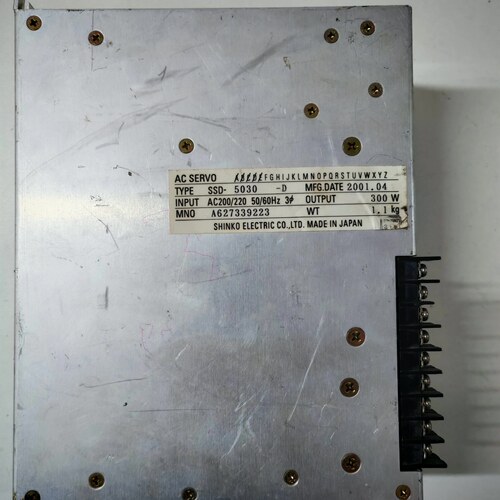 【维修议价】SHINKO神钢伺服驱动器SSD5030D议价563