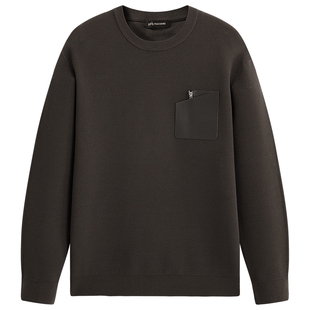 【商场同款】太平鸟男装 2025年冬季新款针织衫毛衣男B1EBF4238