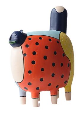 知根树脂现代简约创意动物摆件