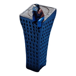 心理沙具模型沙盘游戏箱庭疗法负面消极割腕自杀轻生上吊自尽跳楼