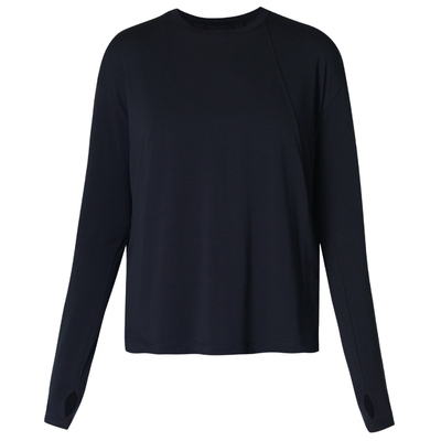 Sweaty Betty Soft Flow宽松舒适休闲健身长袖T恤女25秋冬SB9989