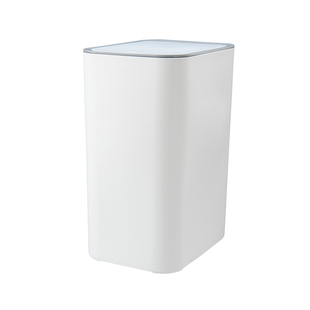 简约现代客厅垃圾桶厕所卫生间夹缝壁挂式按压带盖厨房垃圾筒新款