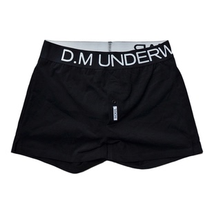 D.M男内裤性感字母腰带纯色简约基础打底阿罗裤家居睡裤纽扣平角