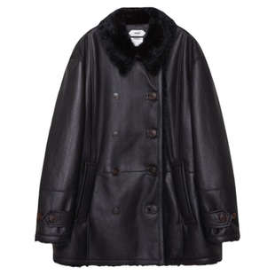 IMMI 设计师品牌25秋冬新品拉贡半卷翻领双排扣外套 SOLSOL买手店