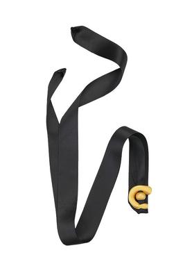 【灵感搭配】AUM噢姆2025年秋季新款金色扭绳设计多用装饰织带女