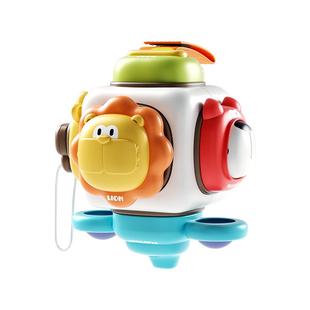 曼龙宝宝早教忙碌球多面体男女孩益智六面体启蒙趣味婴儿童玩具