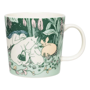 芬兰进口Arabia姆明moomin80周年姆明日陶瓷咖啡马克杯子节日礼物